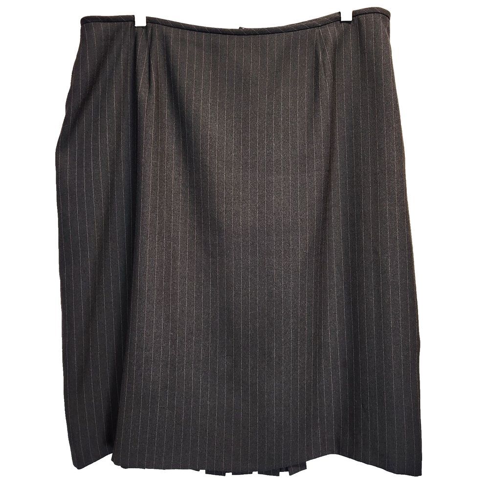 Tahari Pinstripe 3-Piece Suit‎ Set Gray Pink Professional Business Attire - Picture 14 of 16